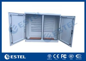 Wholesale Stainless Steel Two Bay Base Station Cabinet DIN Rail Power Distribution Enclosure from china suppliers