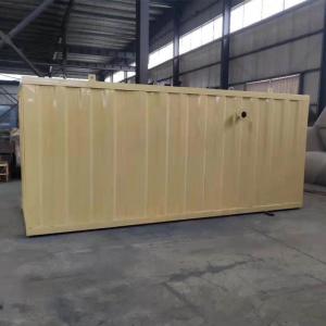 Wholesale Square Prefabricated Sewage Treatment Plant Biochemical Wastewater Treatment from china suppliers