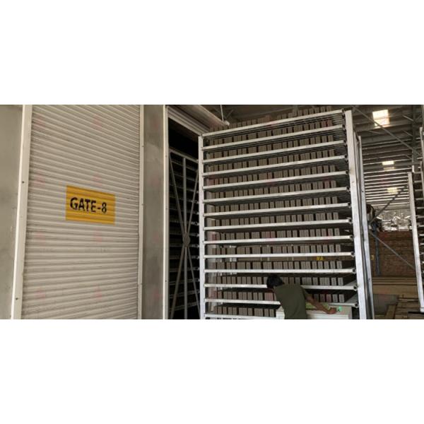 Dryer Machine in Brick Making Process and Products in Drying Chamber in Malaysia