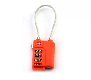 Wholesale Cable lock PC material TSA travel lock& Fashion Design Tsa Luggage Lock& Tsa Bag Number Lock from china suppliers