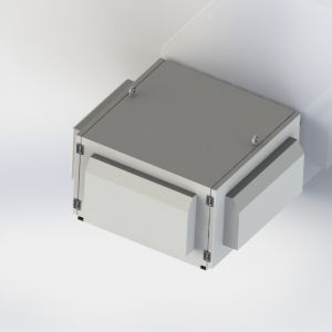 Temperature Controlled Outdoor Projector Cabinet Exterior Projector Enclosures