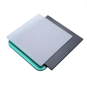 High Transmittance UV Coated Polycarbonate Solid Sheet with Customized Length