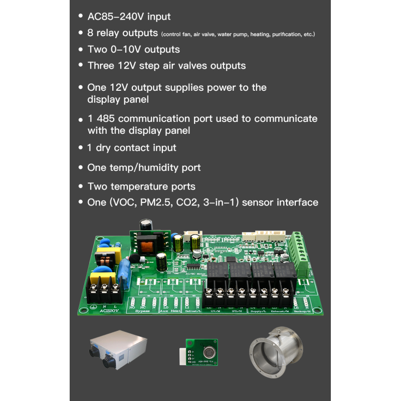 Customized Fan Controller Drive Board With Adjustable Control Output Multiple Interfaces