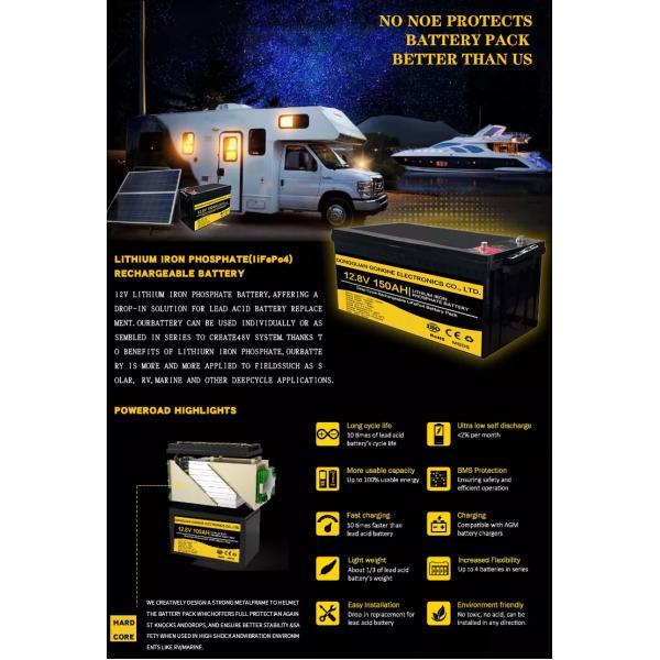 Multiscene LiFePO4 Deep Cycle Battery