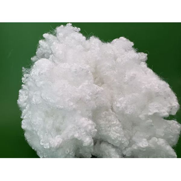 HOLLOW CONJUGATED SILICONIZED PSF POLYESTER STAPLE FIBER A GRADE WITH GOOD RESILIENCE AND HIGH TENACITY,15D*64MM,VIRGIN