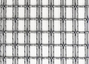 Wholesale 4.4mm Black Color Architectural Woven Wire Mesh Partition Panel Decorative Metal from china suppliers