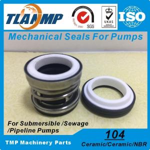 China 104-12/14/15/16/17/18/19/20/22/25/30/35/40/45 Water Pump Mechanical Seals (Material: Ceramic/Ceramic/NBR) on sale