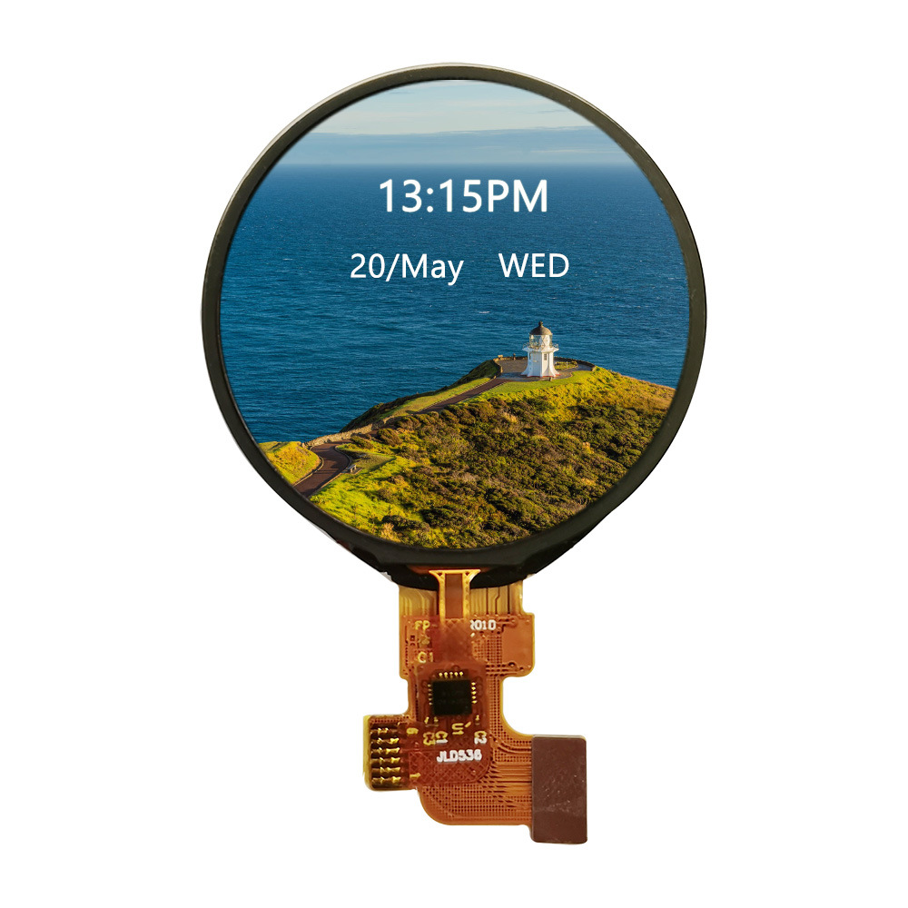 1.32-Inch Circular TFT LCD Display | 360×360 Resolution, Compatible with Smart Watch Modules, Low Power for Wearable Devices