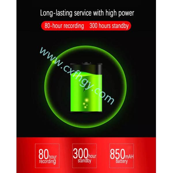 Cxfhgy High sensitive pcm audio recording devices automatic voice activated digital voice recorder 16GB hd with long tim