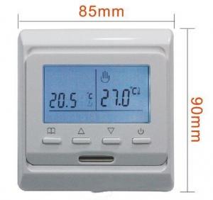 China 16A Digital Programmable Thermostat For Electric Heat / Underfloor Heating Digital Thermostat on sale