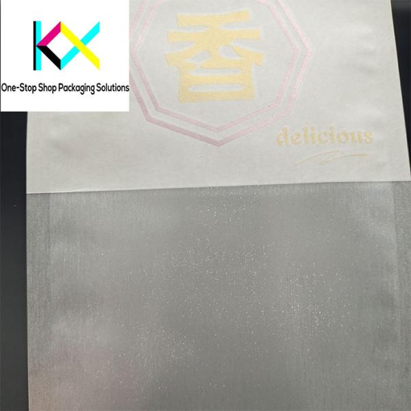 Customized Dry Food Packaging Bags Paper Pouch With Ziplock