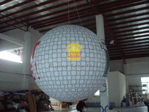 Wholesale Dia 2.5m Inflatable Advertising Helium Golf Ball with 0.18mm PVC, Sport Balloons from china suppliers