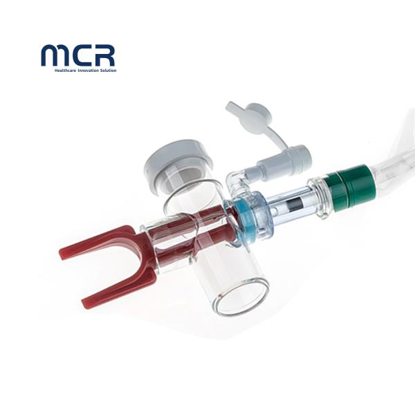 Ethylene Oxide Sterilization 16Fr Closed Suction Catheter T Piece 72 Hours