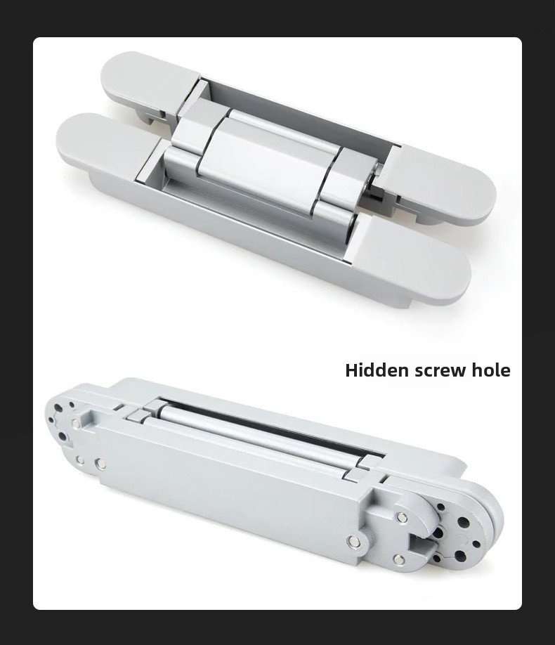 Modern 180 Degree Adjustable Three-Dimensional Hidden Door & Window Hinge Foldable for Internal/External Use