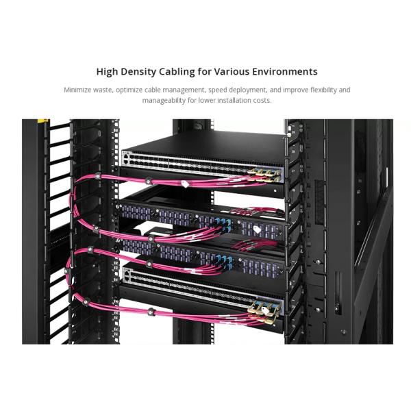 40GbE 100GbE OS2 MPO MTP Cable for High-Speed Fiber Optic Networks