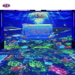 Dynamic Edutainment Solution Interactive Sand Projection Game for Experience