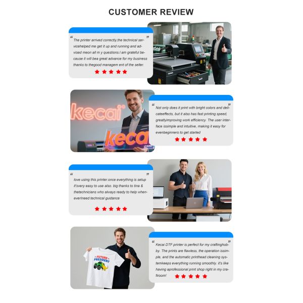 KECAI A3 Single-Head Desktop Flatbed DTF Printer for Clothing Inkjet Costume Logo Graphic Printer
