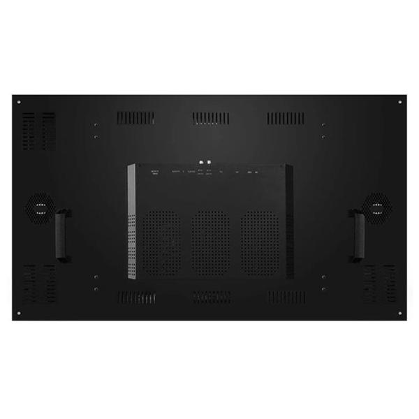 Floor Standing LCD Display 2x2 Video Wall Advertising Player With 4K Controller