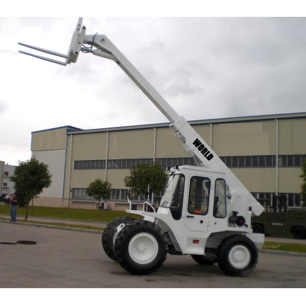 4 Wheel Drive EPA Diesel Engine Telescopic Handler 2.5T load Telescopic Forklift 4WD Telehandler