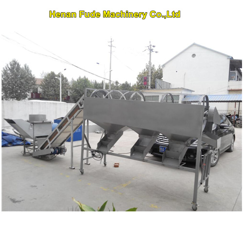 garlic separating machine, garlic cloves sorting machine
