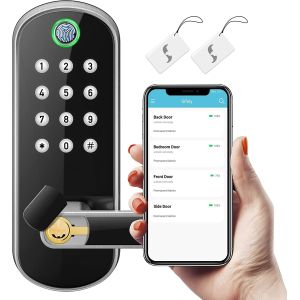 Wholesale Glomarket Smart Home Security Digital Lock Tuya Wifi Keyless Fingerprint Biometric Intelligent Door Lock from china suppliers