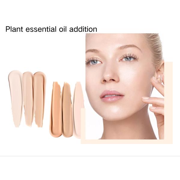 Smooth Oily concealer Pressed powder Full coverage Natural Minerals Lasting Waterproof pressed powder