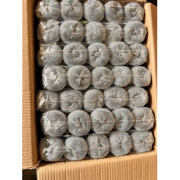 Stainless Steel Cleaning Ball with 3D Ball Shape for Flexible and Efficient Kitchen Cleaning