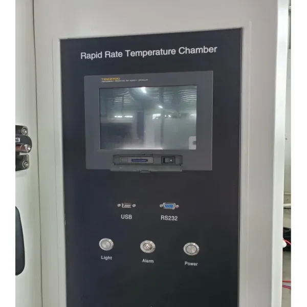 Safety-Enhanced Rapid Temperature Change Test Chamber with Emergency Shutdown and High-Precision Programmable Controller