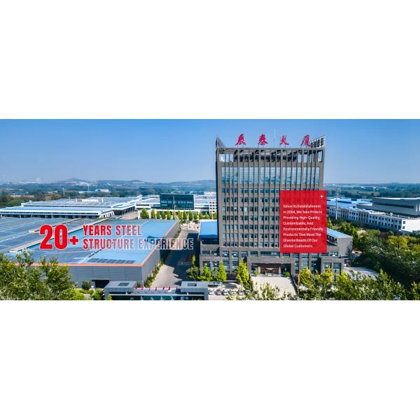 Office Industrial Multi Storey Steel Frame Construction Large Span