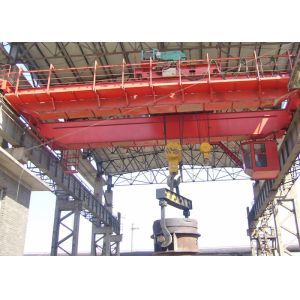 Wholesale QDY Double Girder Overhead Bridge Crane Metallurgical / Foundry Use from china suppliers