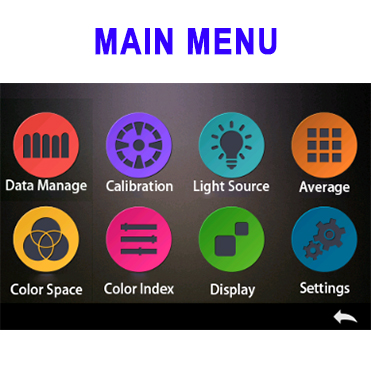 Fabric Textile Yarn Color Multi Angle Spectrophotometer 4mm Aperture For CIE Lab Detal E Value YS3060