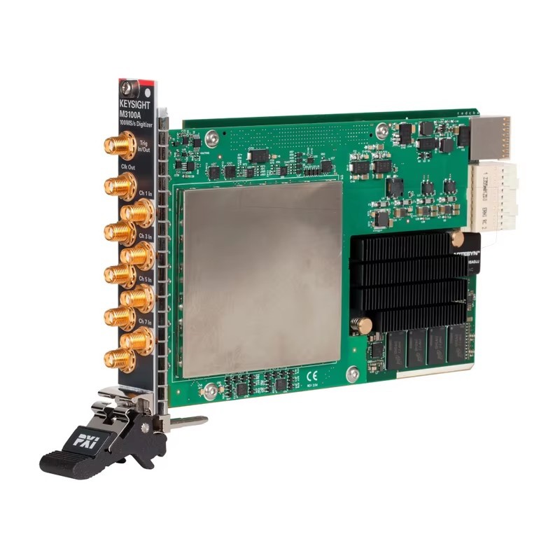 Keysight M3100A PXIe Digitizer High Performance 100 MSa/s 14-Bit 100 MHz Electronic Measuring Instrument