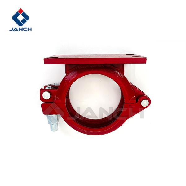 Forged Truck Concrete Pump Clamp Coupling Adjustable 5 / 5.5 Inch