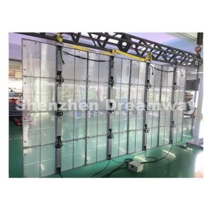 Transparent Full Color Led Display Board P3.91mm SMD1921 1R1G1B Light Weight