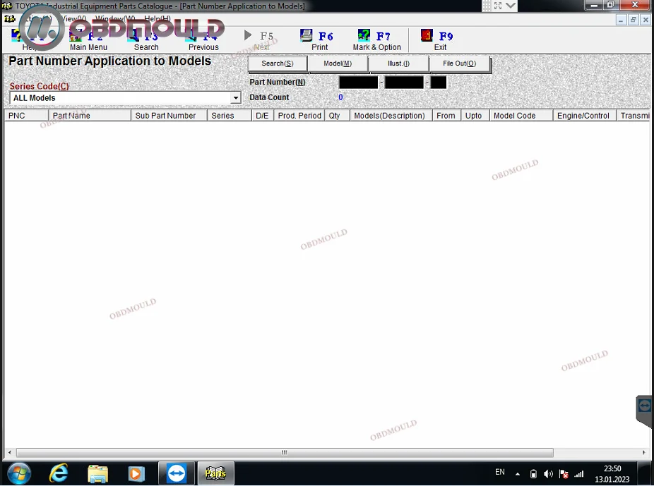 TruckCom Toyota BT For Toyota BT EMS CAN Suite Service Communication Interface ARM7 Forklift Truck Diagnostic Tool