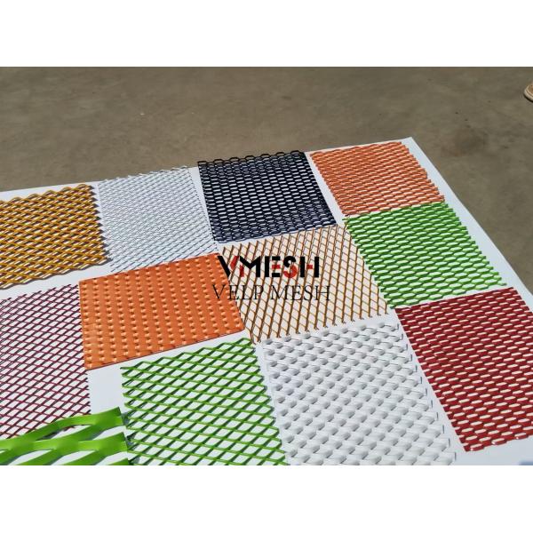Outdoor Decorative Aluminum Expanded Mesh Welded with Frame