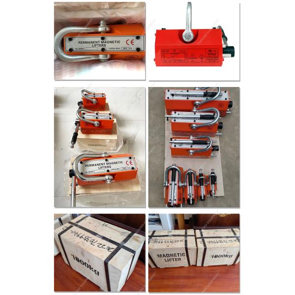 Durable Permanent Magnetic Lifter for Steel Scraps Handling in Building Material Shops
