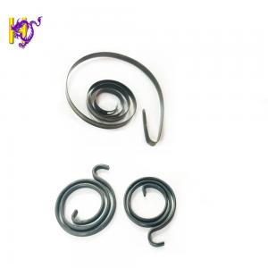 Customized Retractable Clock Cable Spiral Flat Coil Torsion Spring Metal