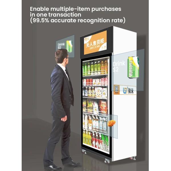 AI Vending Machine Kit for Fridge Conversion with Card Reader