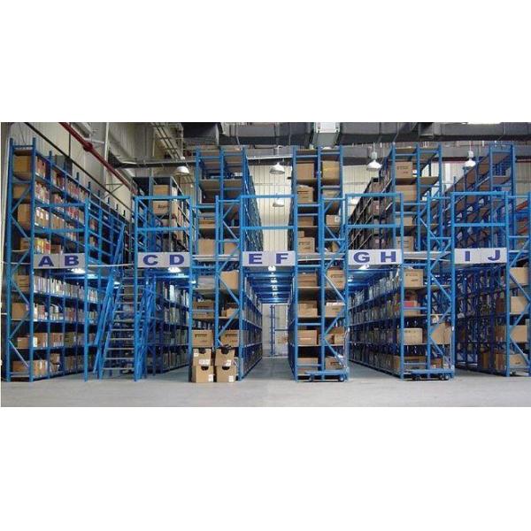 Heavy Duty Steel Structure Mezzanine Rack System Flexible Design Corrosion Resistance