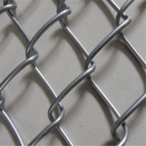 China Galvanized Chain Link Fence(Diamond Wire Mesh)/PVC Coated Chain Link Fence on sale