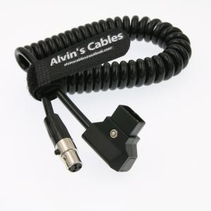 China Alvin's Cables TV Logic Monitor Power Cable D Tap to Mini XLR 4 Pin Female for ARRI RED Camera on sale
