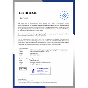 Hebei Qijie Wire Mesh MFG Co., Ltd Certifications