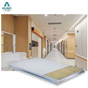 Buy cheap Handmade Cleanroom Rock Wool Sandwich Panel Sound Insulation Fireproof from wholesalers