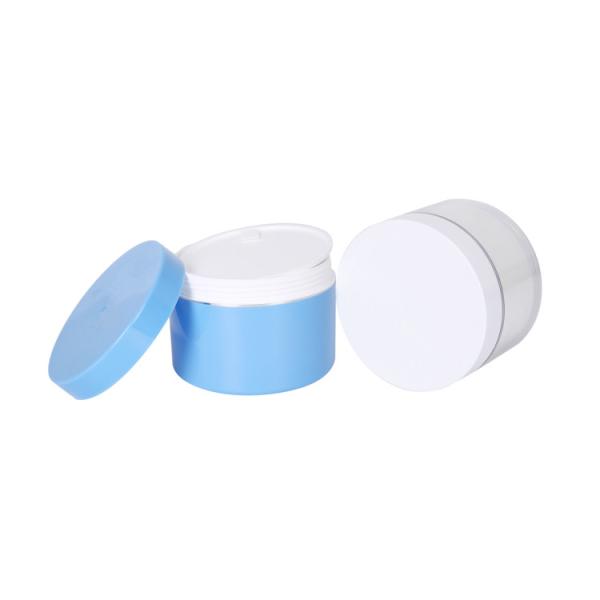 300g Customized Color And Logo Acrylic Cream Jar Skin Care Packaging UKC05