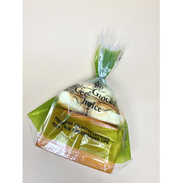 Durability 10 Color Printed Bread Bag Leakproof Food Storage with Transparent View