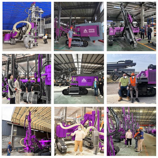 Mobile Small Core Drilling Rig High Torque and Thrust Required Diamond Core Drill Machine