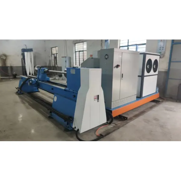 Automatic Rubber Roller Winding Machine with PLC Control System, Automatic Thickness Measurement, and Adjustable Torque Control