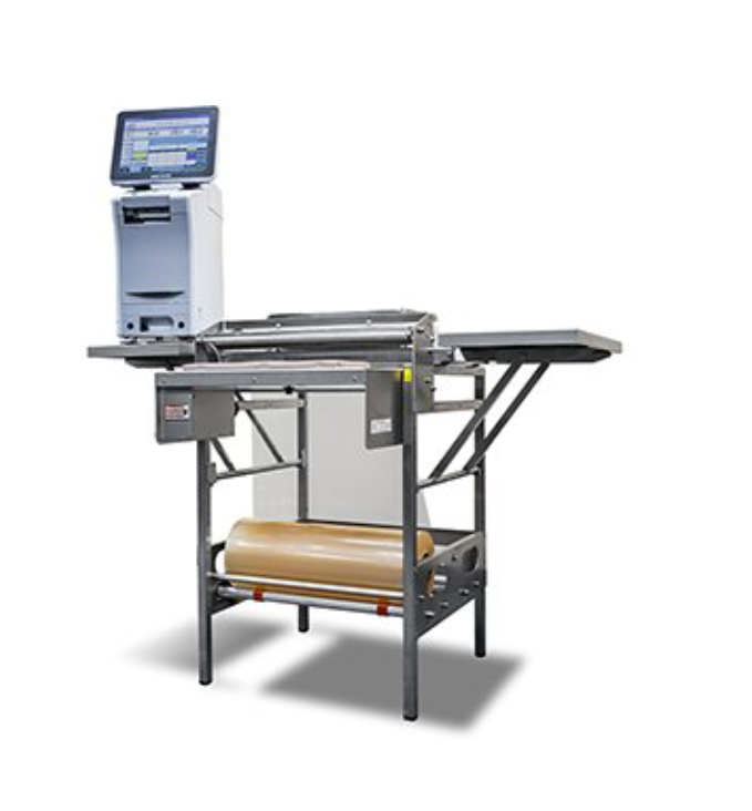 Step-Saver Hand Wrapping Station Manual Packaging Table for Commercial Food