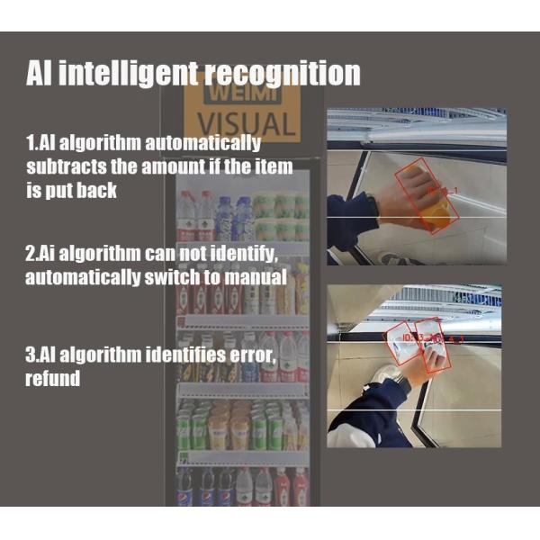 AI Vending Machine Kit for Fridge Conversion with Card Reader